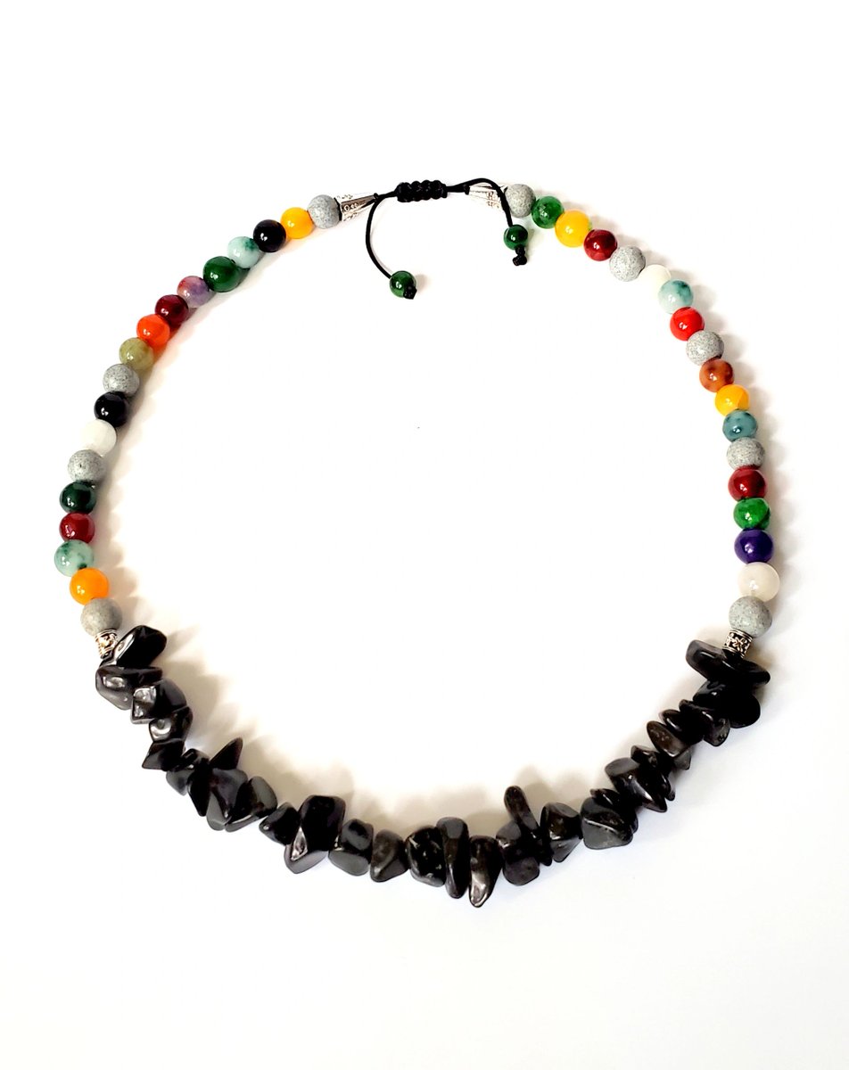 Spotlight Item: Multi-Gemstone and Blackstone Men's Tribal Necklace
Father's Day sale: Get 30% off Men's collection!
Use promo code: DADSDAY
The Sale ends on 06/21/2023.
#mensjewelry #mensfashion #mensstyle #menstribalnecklace #FathersDay #giftideas #etsyshop #FathersDayGift