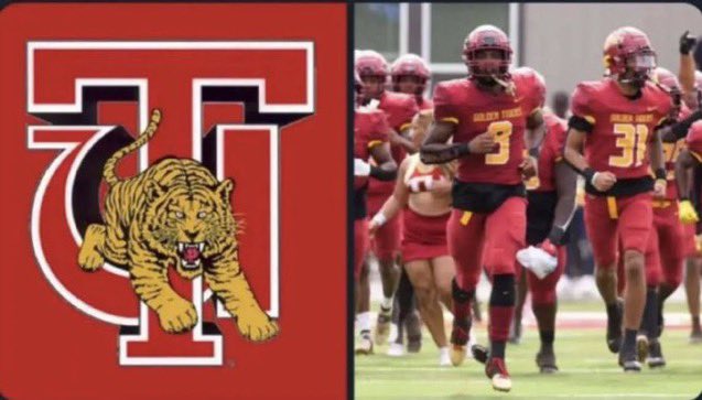 #AGTG Blessed to receive my first offer from Tuskegee University 
@CSmithQBs 
@pikeroadFB 
@GrangerShook
@graylin30
@ALLGASTRNG 
@ALLGASATHLETES