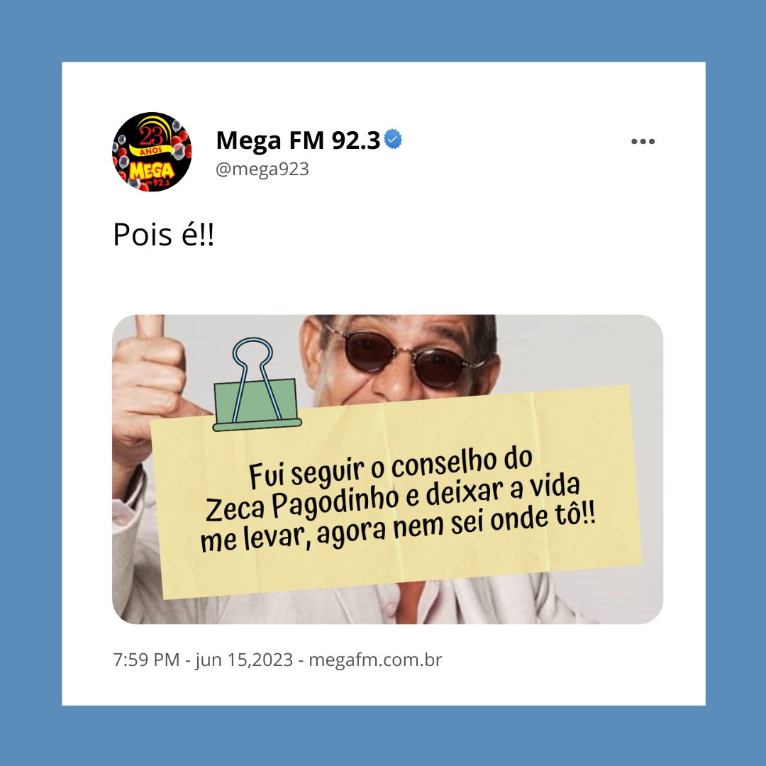 Mega FM 92.3 tweet media