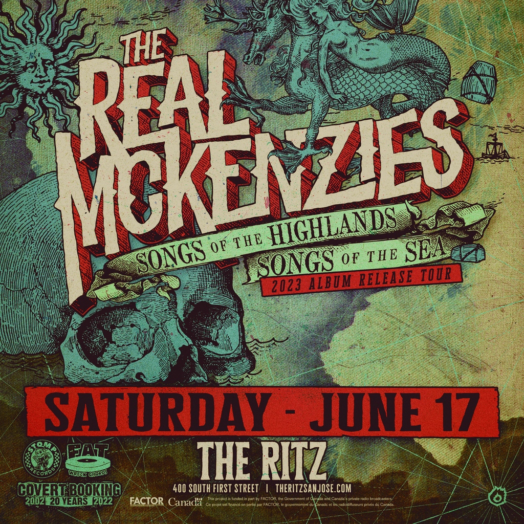🌞 THE REAL MCKENZIES 🌞 

This Saturday! Tickets on sale now.

Saturday // 06.17.23 // 8PM // 21+
🎫 l8r.it/CQIb 🎫

#therealmckensies @real_mckenzies #realmckenzies #fatwreckchords @fat_wreck #stomprecords @stomprecords #covertbooking #factorfunded @factorcanada