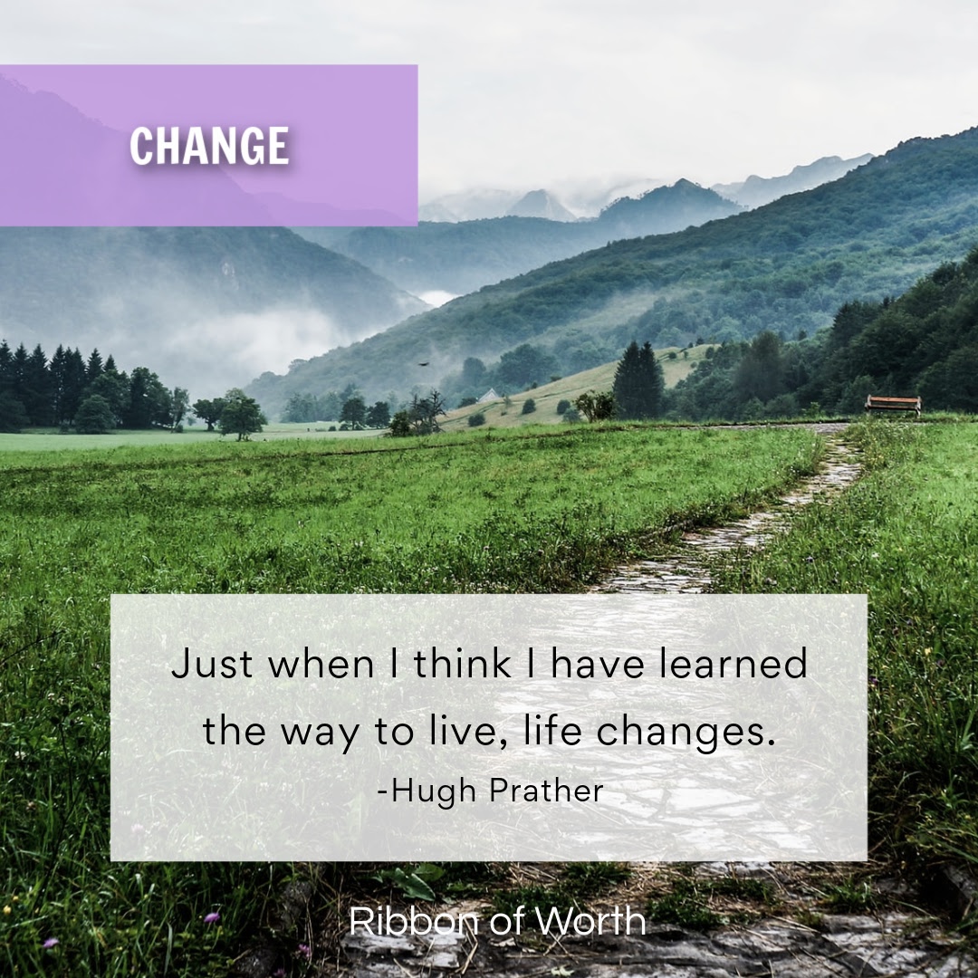 It's a good thing that life lessons can be pulled through to new challenges. Change as needed, but remain worthy in the process. #WorthyWay #ChangeAndChallenge #WayToLive #LifeChanges #NoFussAdjust