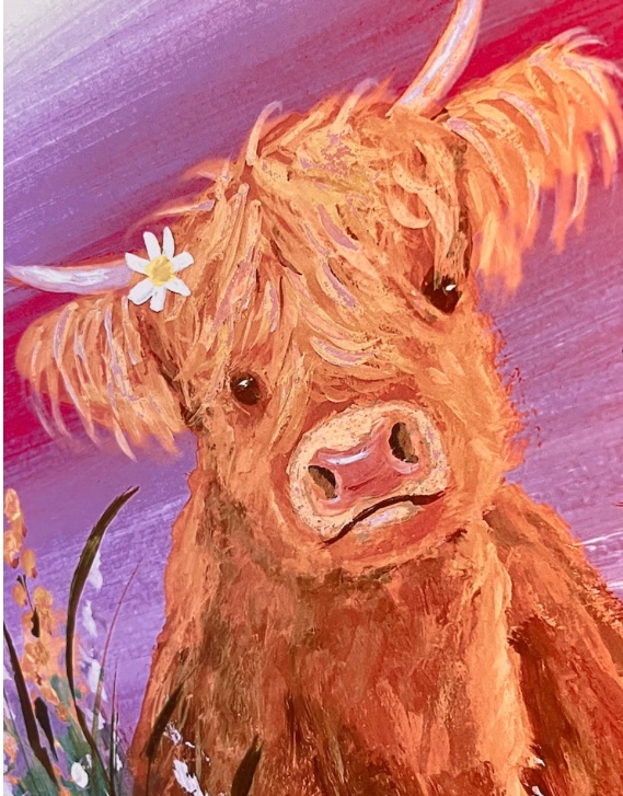 ‘Mirren’ cute Highland Coo  original art print, new addition to my #etsyshop 
I’m off to work now but catch up later 😀Have a good one peeps ☺️ #UKGiftAM #UKGiftHour #MHHSBD 

etsy.com/uk/listing/150…