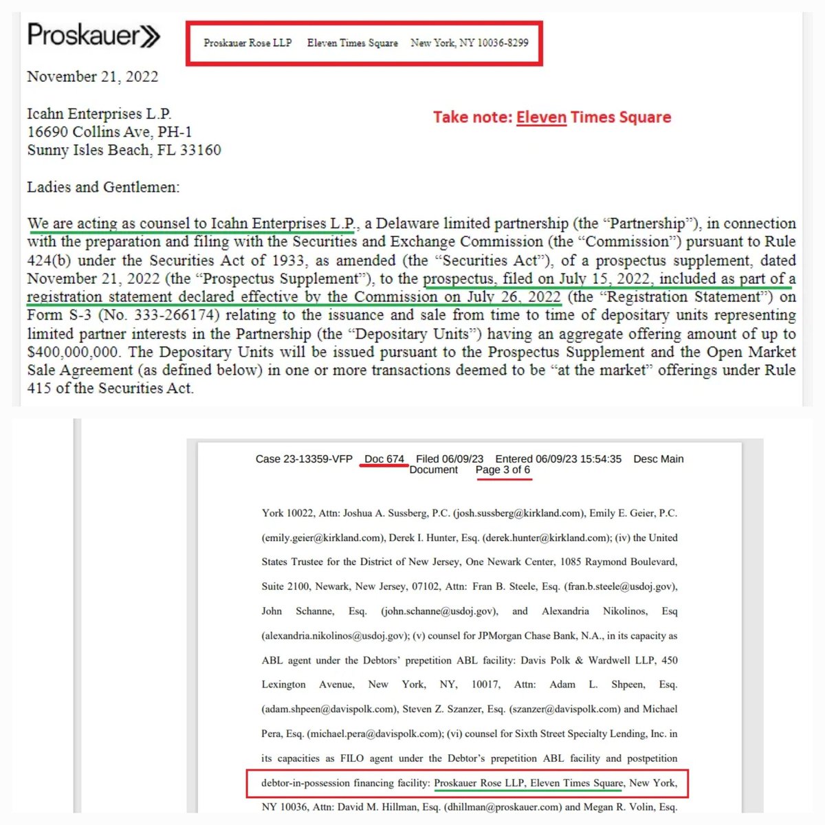 ‼️BREAKING $BBBY ACQUISITION

✅ SIXTH STREET HAS PROVIDED THE DIP FACILITY

✅ SIXTH STREET IS UNDER DIRECTION OF PROSKAUER ROSE

✅ PROSKAUER ROSE WORKS FOR $IEP = REAL STALKING HORSE, PENDING ANNOUNCEMENT

THE DD IS BEING PROVEN TRUE 👇reddit.com/r/edwinbarnesc…

#GMERICA #MOASS