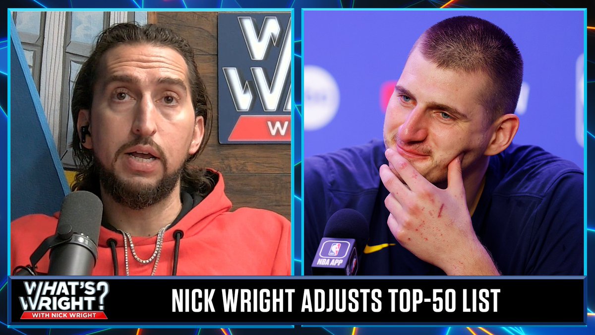 What’s Wright? with Nick Wright on Twitter ".getnickwright updated
