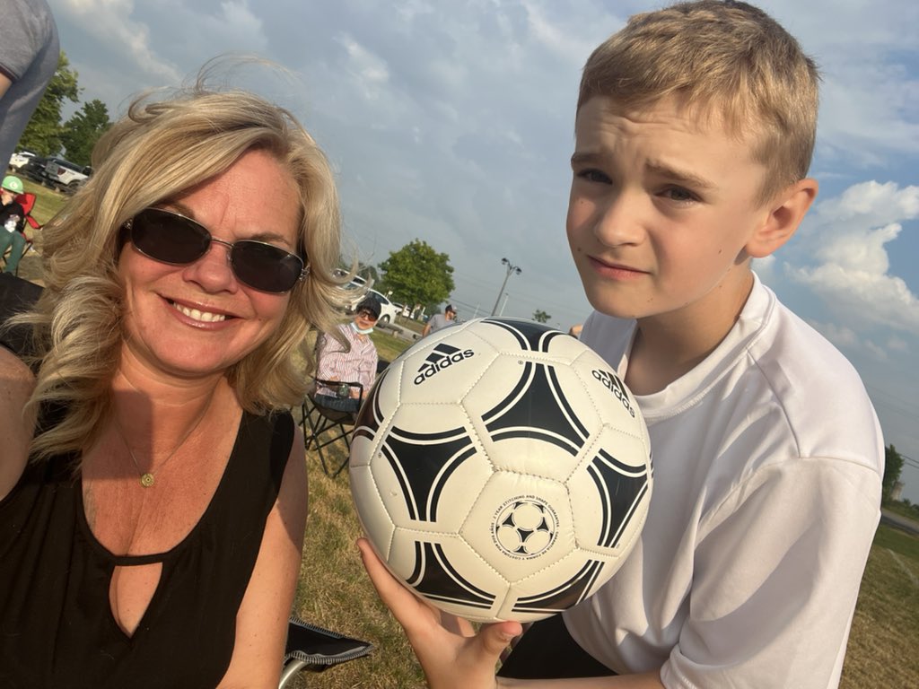 Missed soccer night with my grandson last week, but we are back at it!! 🇨🇦❤️⚽️ #TeamWilson #TheBeautifulGame #SoccerNightInOttawa 🏆