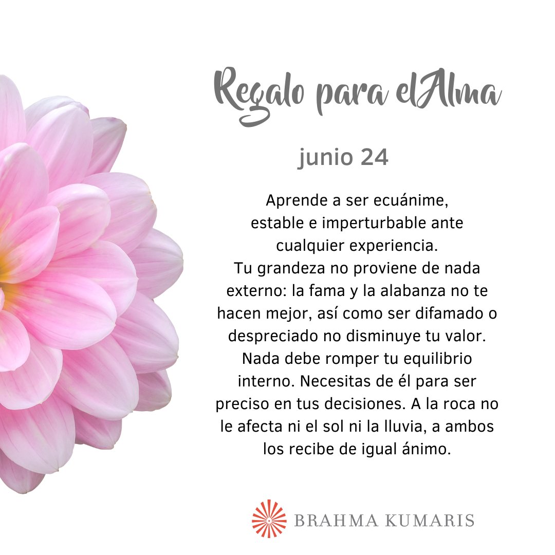 BK_Colombia's tweet photo. #RegaloParaElAlma #MeditacionRajaYoga #ecuanimidad #grandeza #equilibriointerno #precisión https://t.co/lobzSDhiaA https://t.co/UPA6CBMqmQ