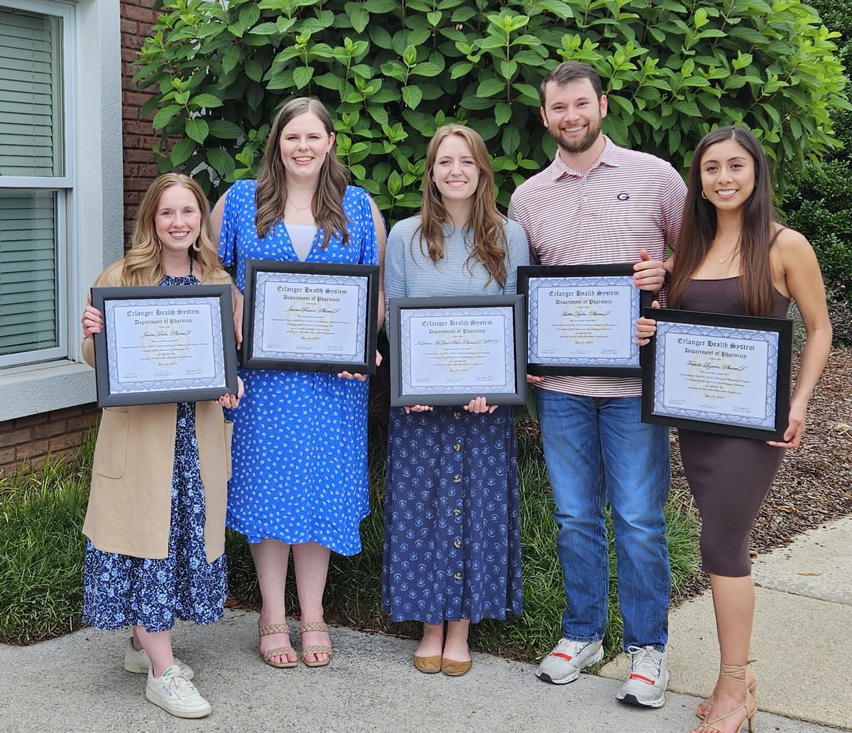 Congratulations to our <a href="/erlangerhealth/">Erlanger Health System</a> Pharmacy residents! We couldn't be prouder!