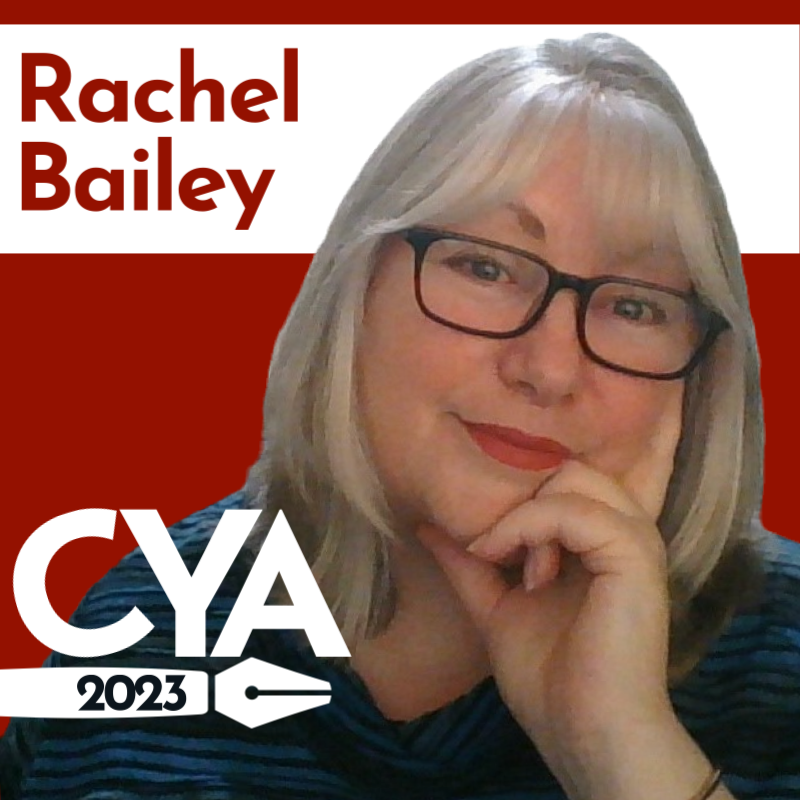 Join Rachel Bailey on 08 July 2023 for Sparking Dialogue - For all genres and ages at #CYA2023

cyaconference.com #writersCommunity #writing #YALit  #FictionWriters #RomanceWriters #WritingTips #PictureBooks #JuniorFiction #EarlyReaders #ChapterBooks @rachelbaileybooks
