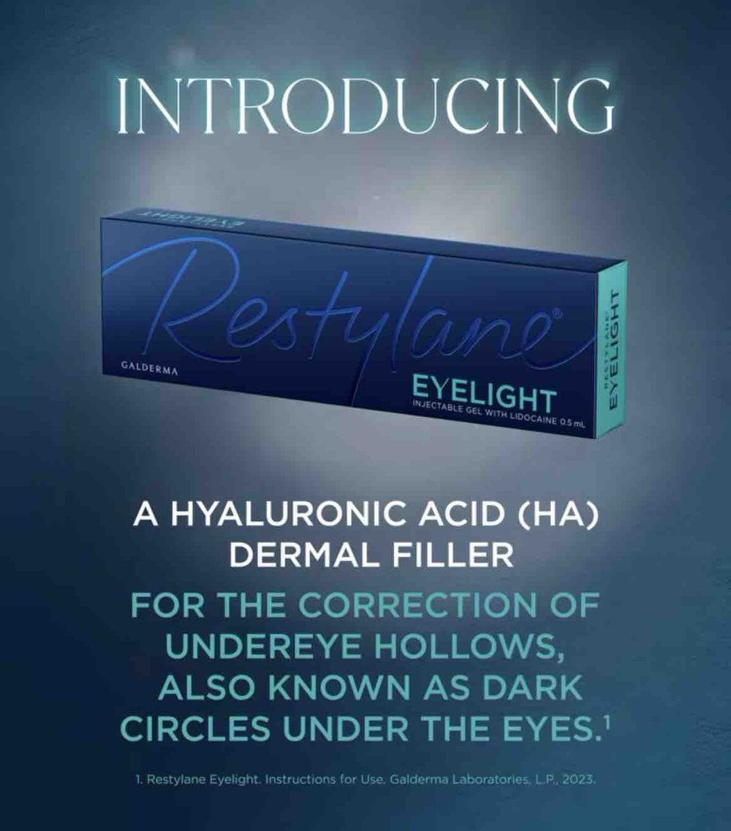 Can’t wait for this new #teartrough #filler to hit the market! We’re told it should be next month. The first filler created specifically for this area! Get rid of your dark #undereye hollows. It will take years off your #face! #drannetrussell #seibellamedspa 501-228-6237