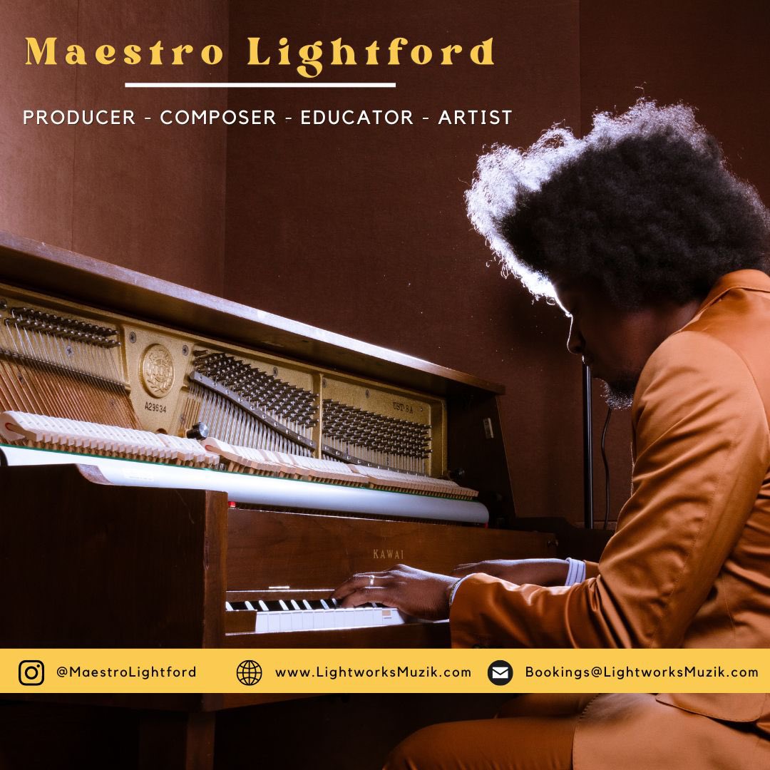 lightworksmuzik's tweet photo. I'm officially becoming an artist! Up until now, I've identified myself as a producer, composer, and educator, but now I'm proud to add "artist" to my list of titles. I want the world to hear #MY #MUSIC because it inspires people to be than more bless, but to Be A Blessing 🙌🏿🙌🏿🙌🏿 https://t.co/KjWCqtTVQ5