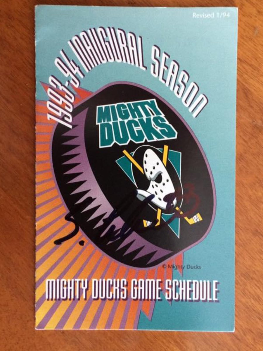 Claude6Landry's tweet photo. 30 Years #MightyDuck 1993-94 #NHL https://t.co/V5eDMB4slY