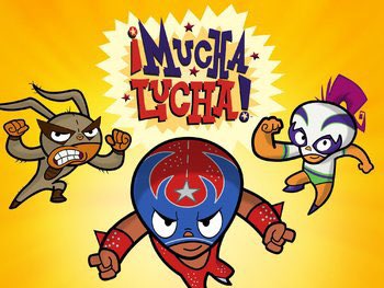 ShitpostGate's tweet image. Hispanic kids crave the Luchadors