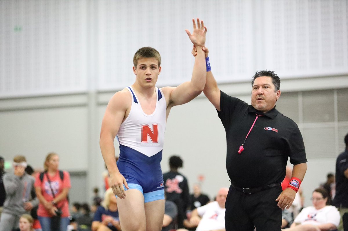 NEUSAWrestling's tweet photo. Mason Villwok gets a quick tech fall against Team North Dakota

📸: Alex Cloyd https://t.co/G0X6PuMsHT