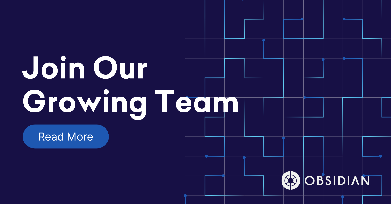 obsidiansec's tweet photo. We want to give people an opportunity to do meaningful, rewarding work. If you’re dedicated to solving real #cybersecurity problems, you’ll like it here.

If you're #OpenToWork, we're #hiring engineers, account executives, and more. Learn about our open positions: