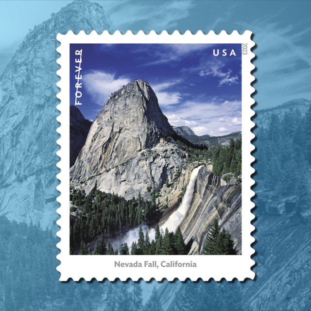 Pre-order the #WaterfallsStamps today at usps.com/stamps #WESTCOAST #California #waterfalls #nevadafallsca #foreverstamps #nature #collectible #getyourstoday #Stamps #USPSEmployee bit.ly/3N9Qx6L