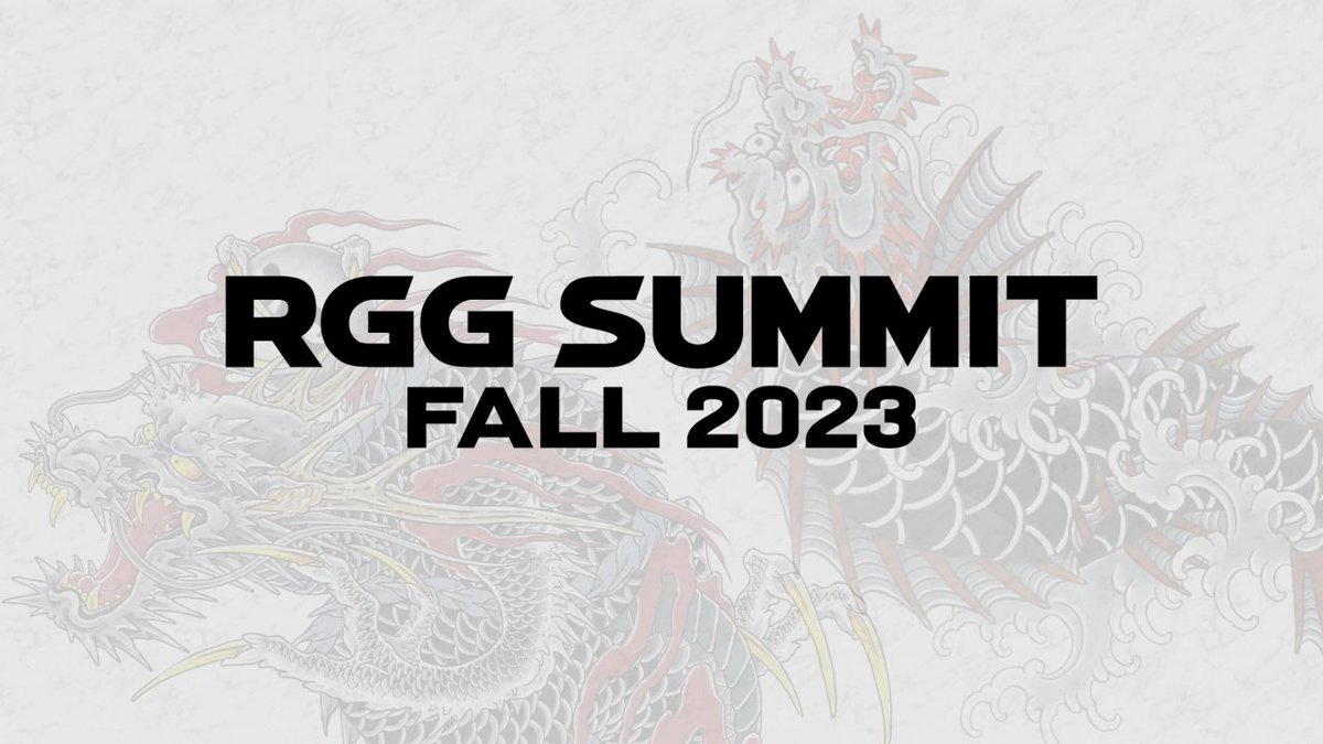 We hope you enjoyed today's RGG Summit! Stay tuned for even MORE this September!  
#RGGSummitFall2023