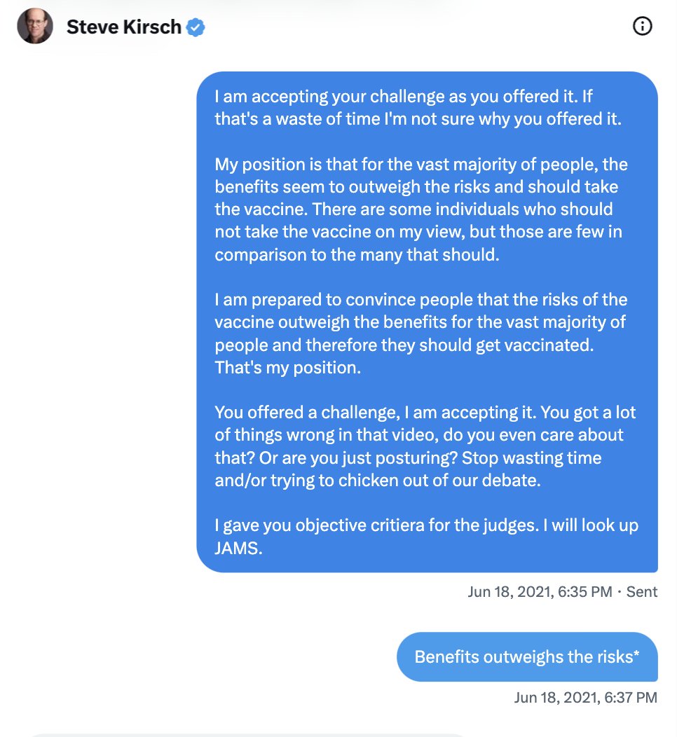 Full screenshot of the selectively clipped DM here lol