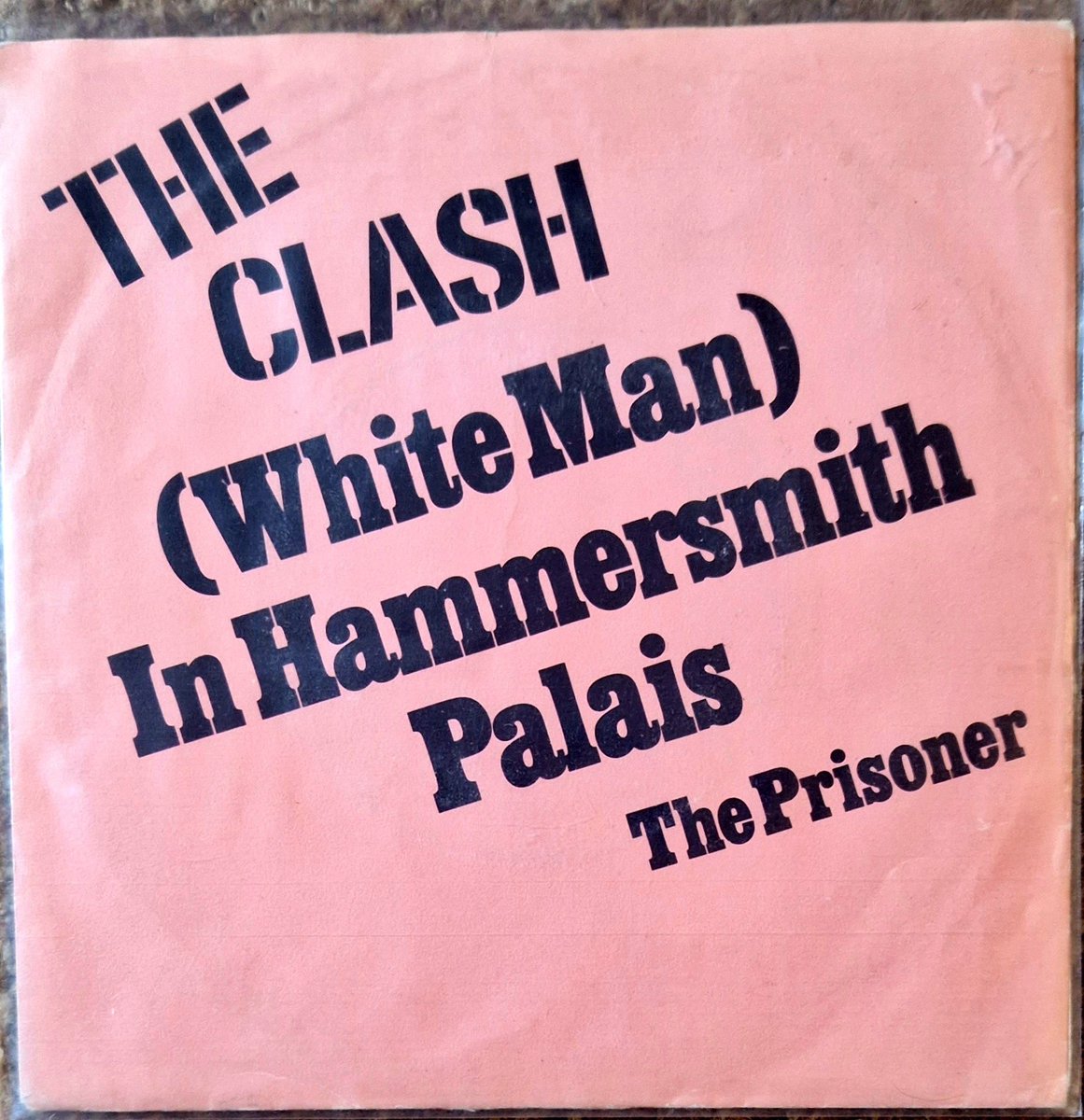 NewWaveAndPunk's tweet photo. Released on this day in 1978: (White Man) In Hammersmith Palais #TheClash 
https://t.co/ipu1Wzq5L7
B-side: The Prisoner 
https://t.co/AR5FIFVv65 https://t.co/KSQzEP6yQD