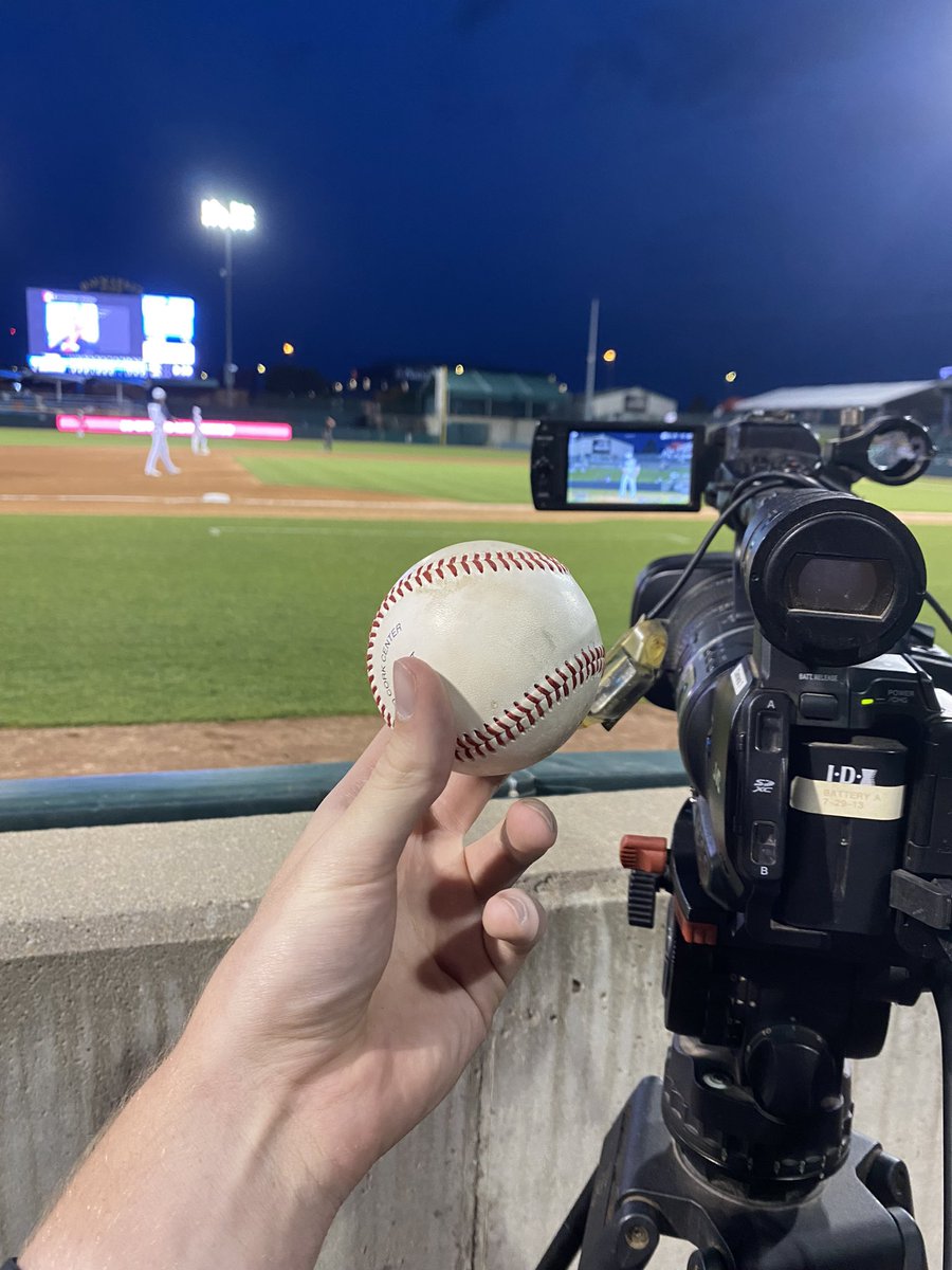 gusdpope's tweet image. Working in the most dangerous spot in the stadium &amp;lt; working in the best spot to snag foul balls @saltdogsball #unleashthefun