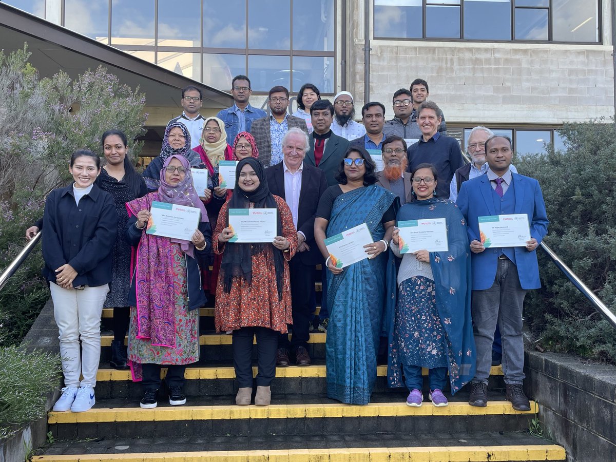 Richard Bell (@richard68918707) on Twitter photo Prof Peter Davies, DVCR, presented completion certificates for Bangladesh participants in Writing course <a href="/MurdochUni/">Murdoch University</a> <a href="/ACIARAustralia/">ACIAR</a> <a href="/CrawfordFund/">The Crawford Fund</a> <a href="/SoilsWest/">SoilsWest</a> Prof Peter Davies, DVCR, presented completion certificates for Bangladesh participants in Writing course <a href="/MurdochUni/">Murdoch University</a> <a href="/ACIARAustralia/">ACIAR</a> <a href="/CrawfordFund/">The Crawford Fund</a> <a href="/SoilsWest/">SoilsWest</a>