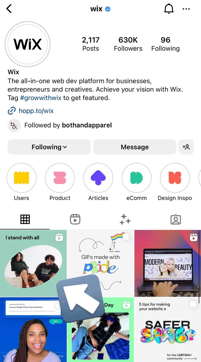 orionjuarrez's tweet photo. s/o to @Wix for featuring my brand on their page! i remember learning about how to create websites on wiz by my teacher in highschool, how cool that they featured us on their socials! <3 https://t.co/Oj5gncLbwf