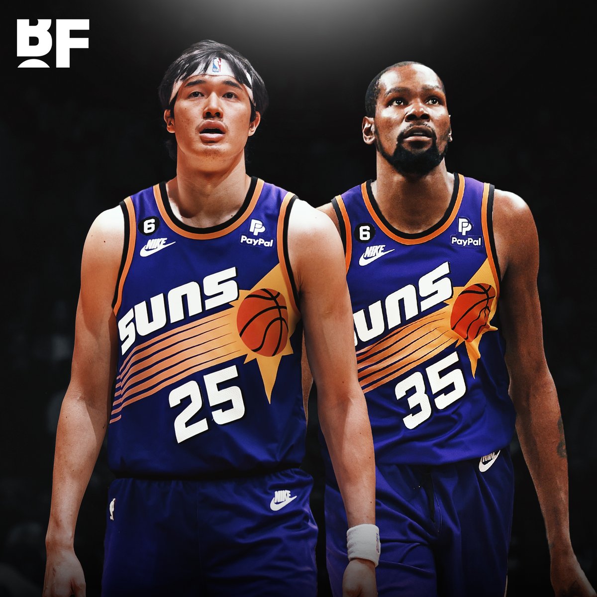 The Suns should look to sign Yuta Watanabe to reunite him with Kevin Durant. 

(via John Hollinger)