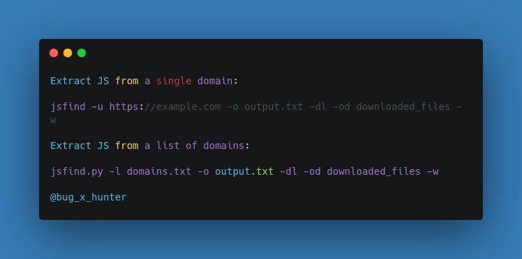 Bug_X_hunter's tweet photo. 🔍 JS Finding is a 🐍 Python tool for extracting 📜 JavaScript (JS) files from a given list of 🌐 domains. This tool utilizes various utilities such as 🔄 waybackurls, 📈 gauplus, and 🌐 subjs to perform JS file extraction from the specified domains.
   👉 Js Finding👈 https://t.co/ioIXQXSugK
