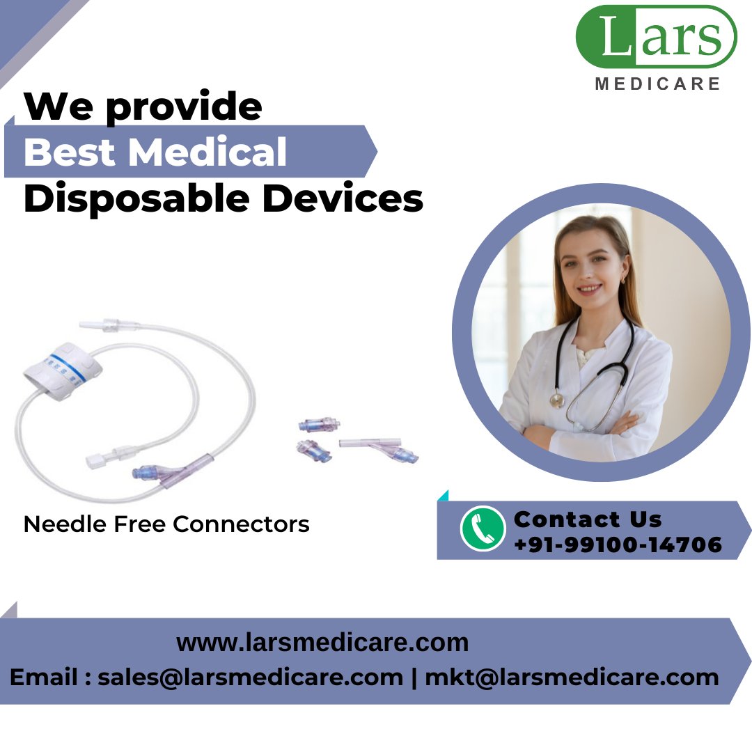 Needle Free Connectors
 
#larsmedicare #healthcareproduct
#needlefreeconnectors #fistulaneedle #ivinfusion #ivset #nurse #doctors #💉 #medicaldevices #medicaldisposable ##medicalequipment #medicaljobs #worldtradecenter #worldtrade