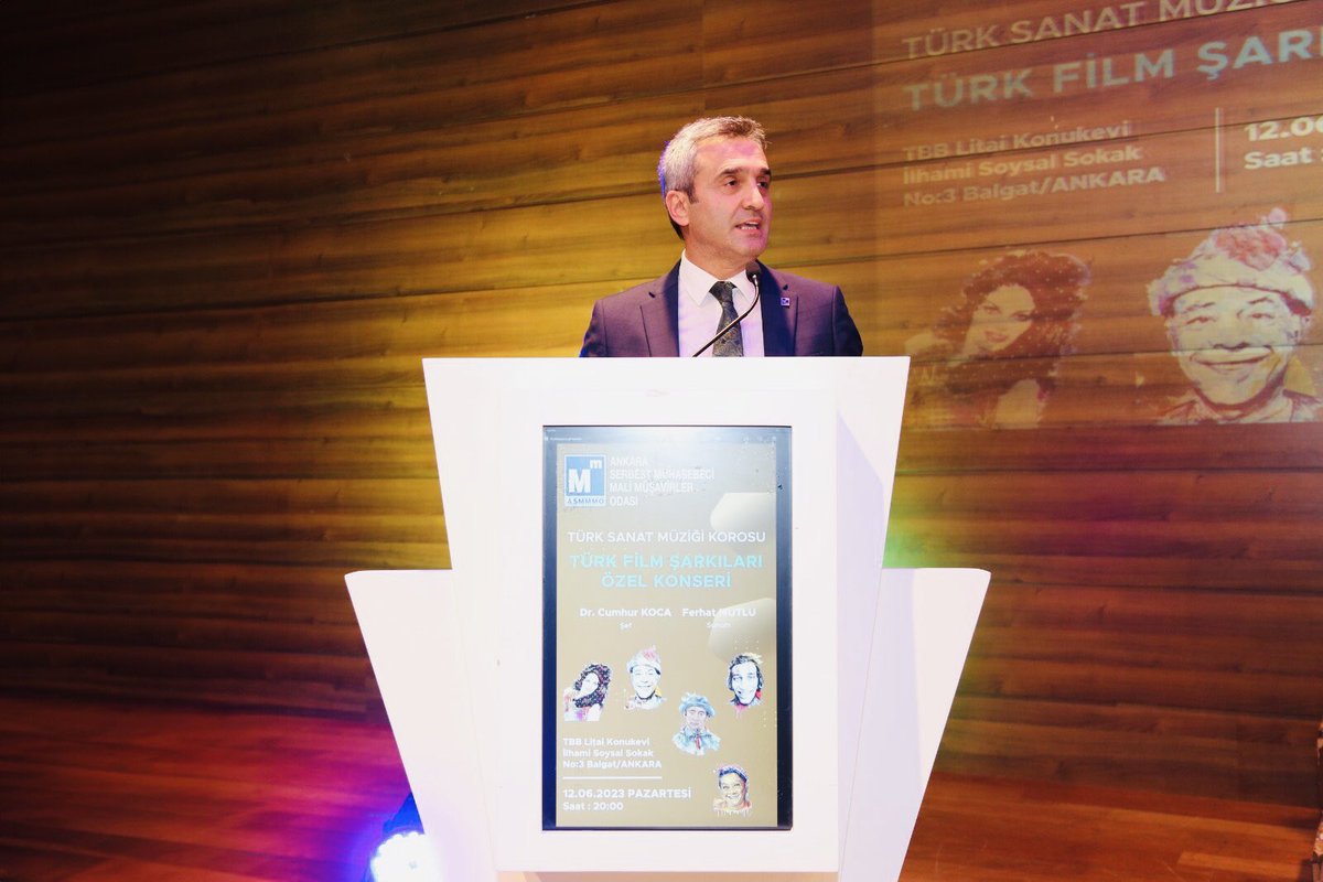 nacialkan71's tweet photo. ASMMMO Türk Sanat Müziği Korosunun hazırlamış olduğu "Türk Film Şarkıları Özel Konseri" yapıldı. Başta koro şefimiz Sn. Dr. Cumhur KOCA olmak üzere Türk Sanat Müziği Koromuza, ve katılımlarından dolayı değerli meslektaşlarımıza teşekkür ederiz https://t.co/oWWj1v3HtD