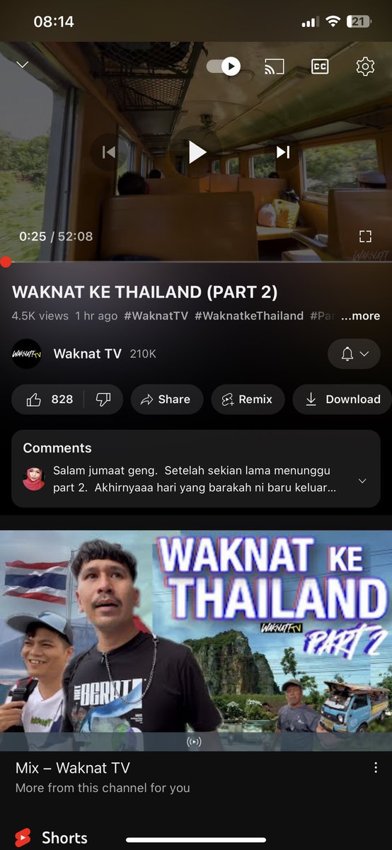_amerfarhan's tweet image. Gila pny waknat posting part 2 Thailand pkl 7 pagi..Btl2 pny hawau la viewers yg kjr waknat bkn waknat kjr views.. #PYS