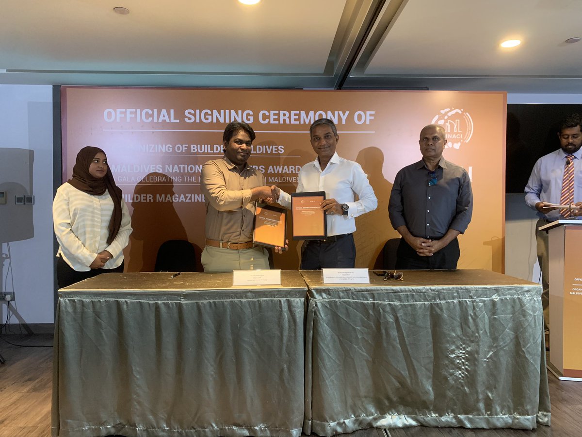 MNACI_Maldives's tweet image. MNACI #BuildexMaldives #BuildersMagazine #MNBA Maldives National Builders Award organize koh hingun MediumMV aai miadhu havaalu koffi #MediumMV