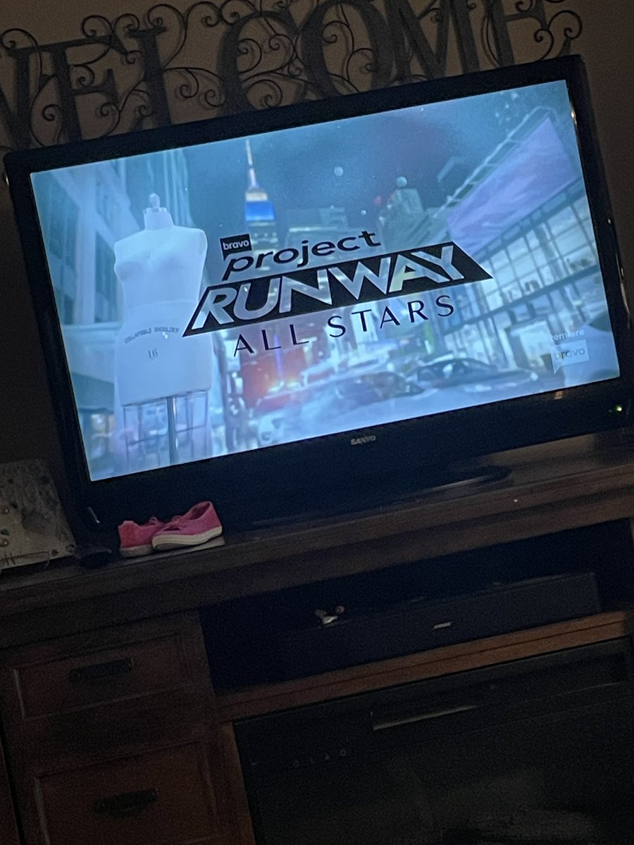 It’s back!! My summer break guilty pleasure!! #bravo #ProjectRunway #summmerbreak thank you <a href="/BravoTV/">Bravo</a> and <a href="/ProjectRunway/">Project Runway</a>!!!!