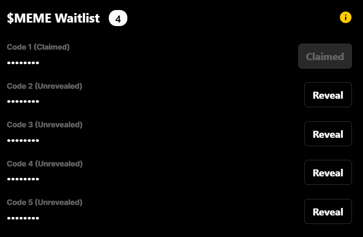 JordanNgui's tweet photo. ITS FRIDAY ~ and feel great this morning so giving away 2 x @memecoin waitlist 

Currently i got 9 waitlist unclaimed ... 

to be eligible , do the following 

1. Follow @JordanNgui , @Memeland @9gagceo 
2. Tag 2 friend 
3. Retweet this post

Winner will be announce  in 48 hours https://t.co/7ffrXTvA0Y
