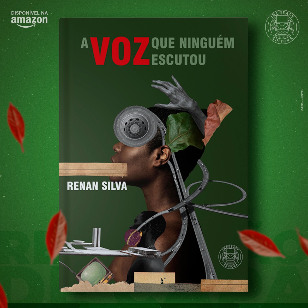 increasycl's tweet photo. 🗣️REVELAÇÃO DE CAPA + VENDA LIBERADA 🗣️
E veio aí o lançamento "A Voz que Ninguém Escutou" do incrível @AutorRenanSilva pela Increasy Editora. 💚
#AVoz que Ninguém Escutou já está disponível para compra ou K.U. na Amazon.
Capa: Wolney Fernandes
https://t.co/hVenIZ1TVk https://t.co/mhLpjF8Ri8