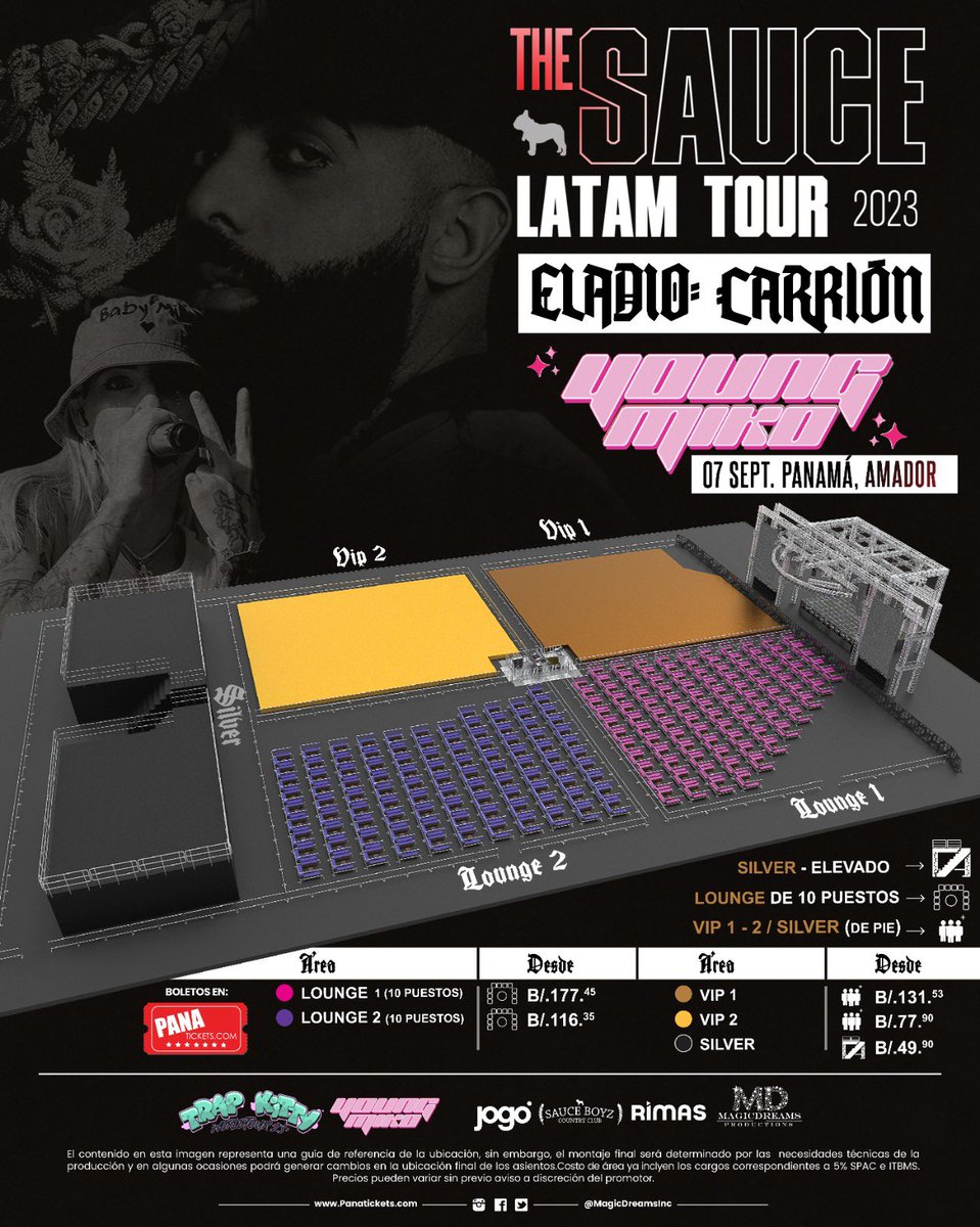 Mañana arranca la venta en <a href="/Panatickets/">Panatickets</a> panatickets.com a las 3.33pm