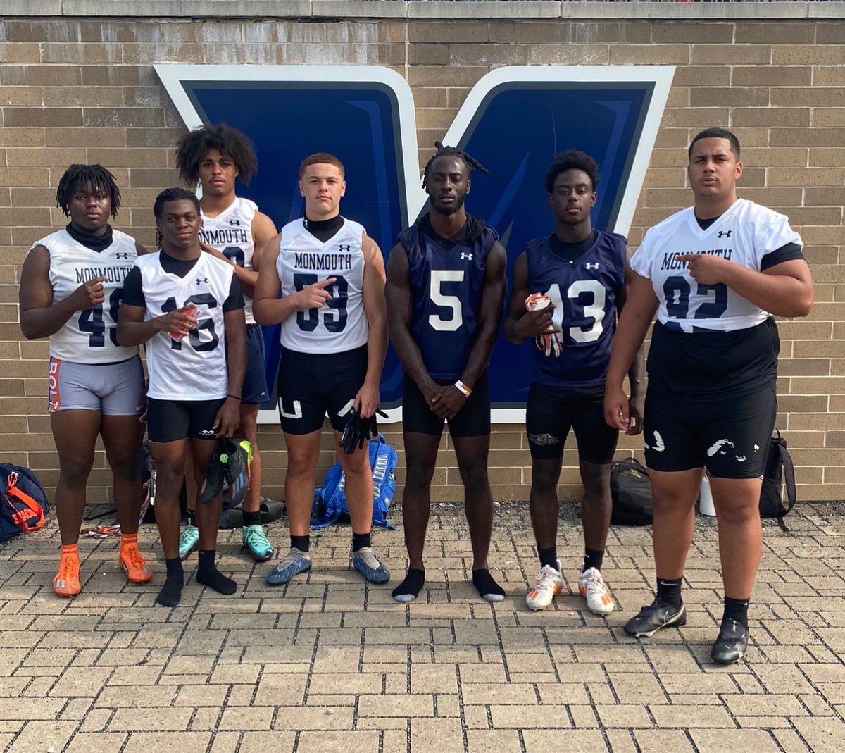 Always great seeing our guys representing, competing and showing everyone what they are about! #OBGLIFE @TBoltAthletics @millvillesuper @njgridiron_ @_GridironAccess @Mtrible