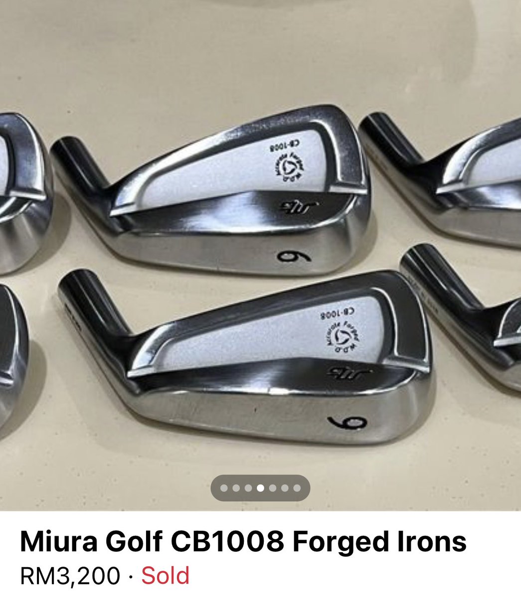 erisjemadi's tweet photo. Good Bye my beloved CB1008.
I know you’re now in good hands and under the care of a passionate golfer.
#MiuraGolf
#ThanksForTheMemory https://t.co/AYy2XaYKQF