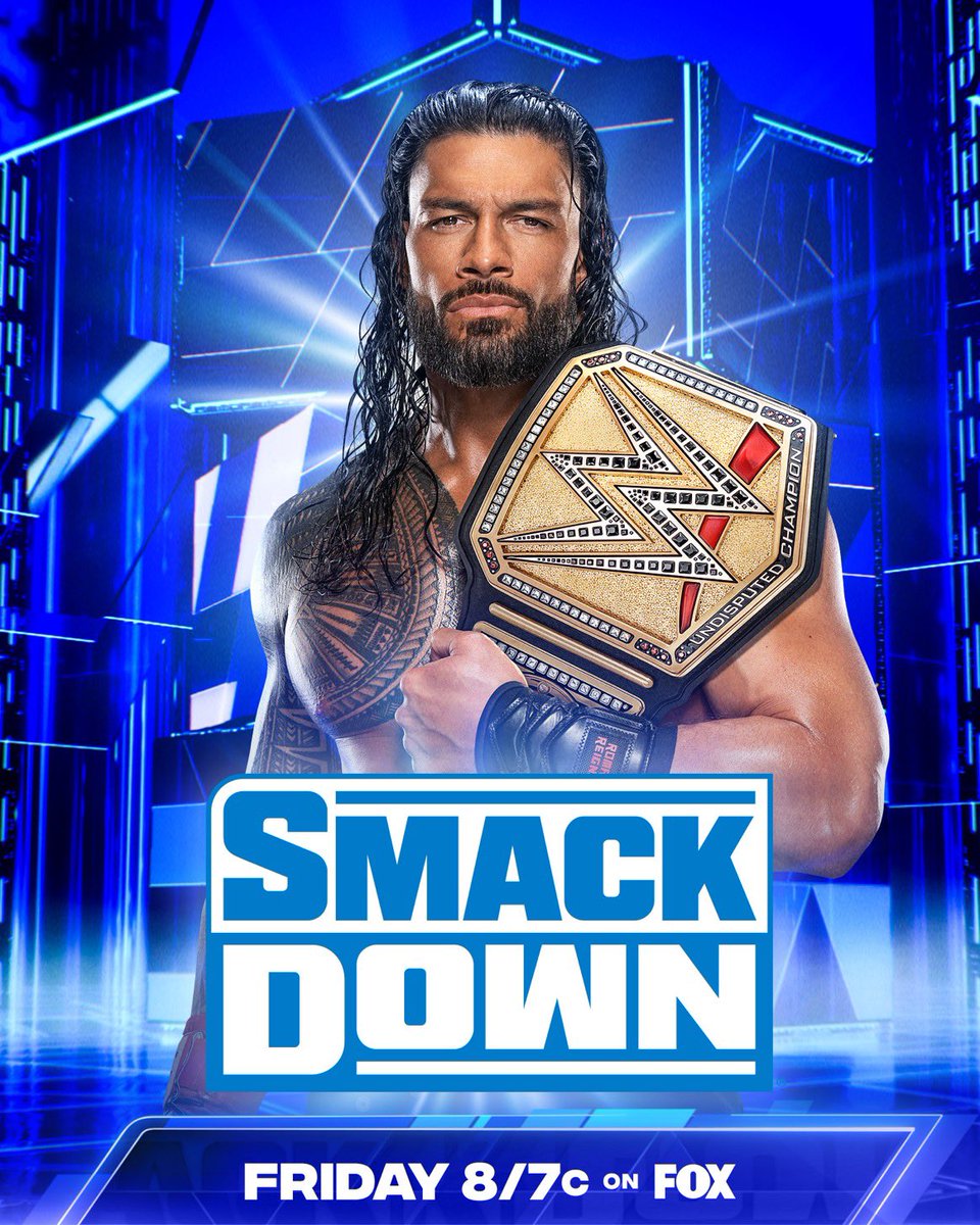 WWERomanReigns's tweet image. Your #TribalChief will be running the show tomorrow night in #Lexington, and we got some family business to handle… Stay tuned. ☝🏽 #SmackDown