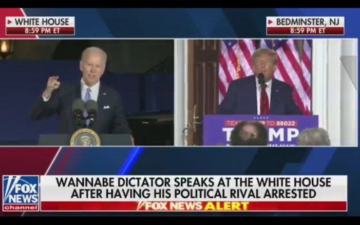 LangmanVince's tweet photo. @TuckerCarlson Paul Ryan tried to prevent people from calling crooked Joe Biden a wannabe dictator 
Now it's trending on Twitter 🤣🤣 https://t.co/nZqiqqzAU9