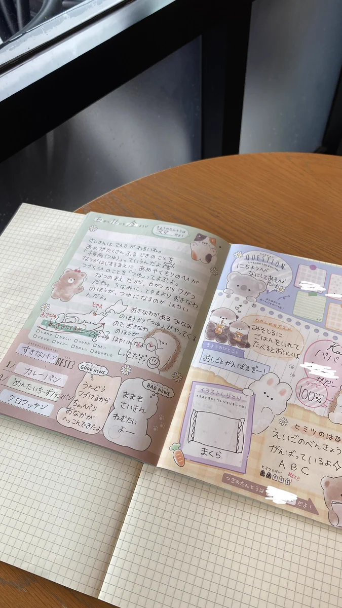 家族5人で交換ノートを始めた！読み返すとニヤニヤが止まらず癒され過ぎてしあわせ！