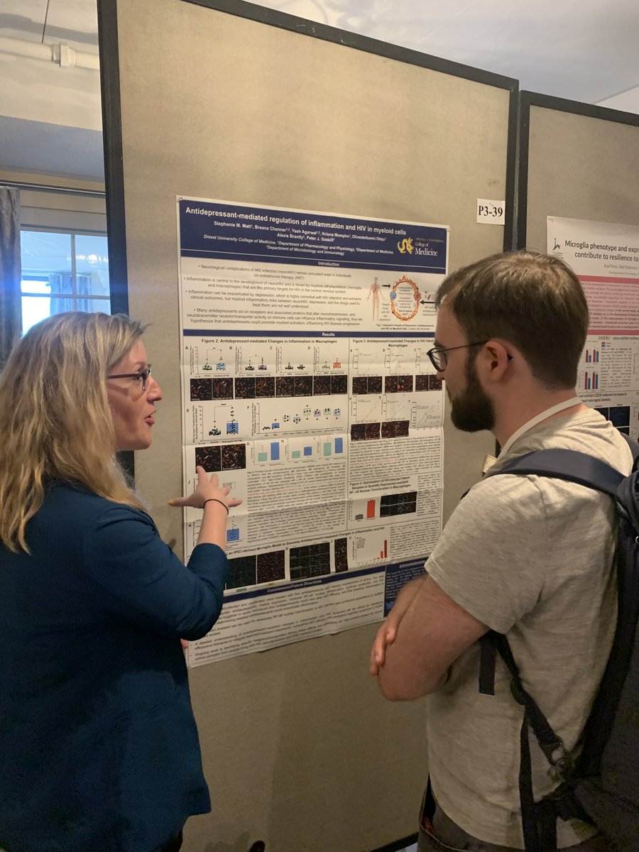 GaskillLab's tweet image. Capped off the science at a great #PNIRS2023 with well-received poster presentations from @stephaniemmatt, @BreanaChanner and Alexis Brantly, followed by a fantastic lecture from @LCapuron.