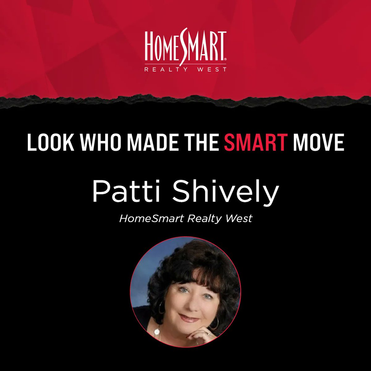 🏡 Welcome to HomeSmart Realty West Patti Shively!🌟  We are so proud to have you bring your  knowledge, experience, professionalism and expertise to our Brokerage. #HomeSmartRealtyWest #RealEstateExperts #RealEstateGoals #SmartMove