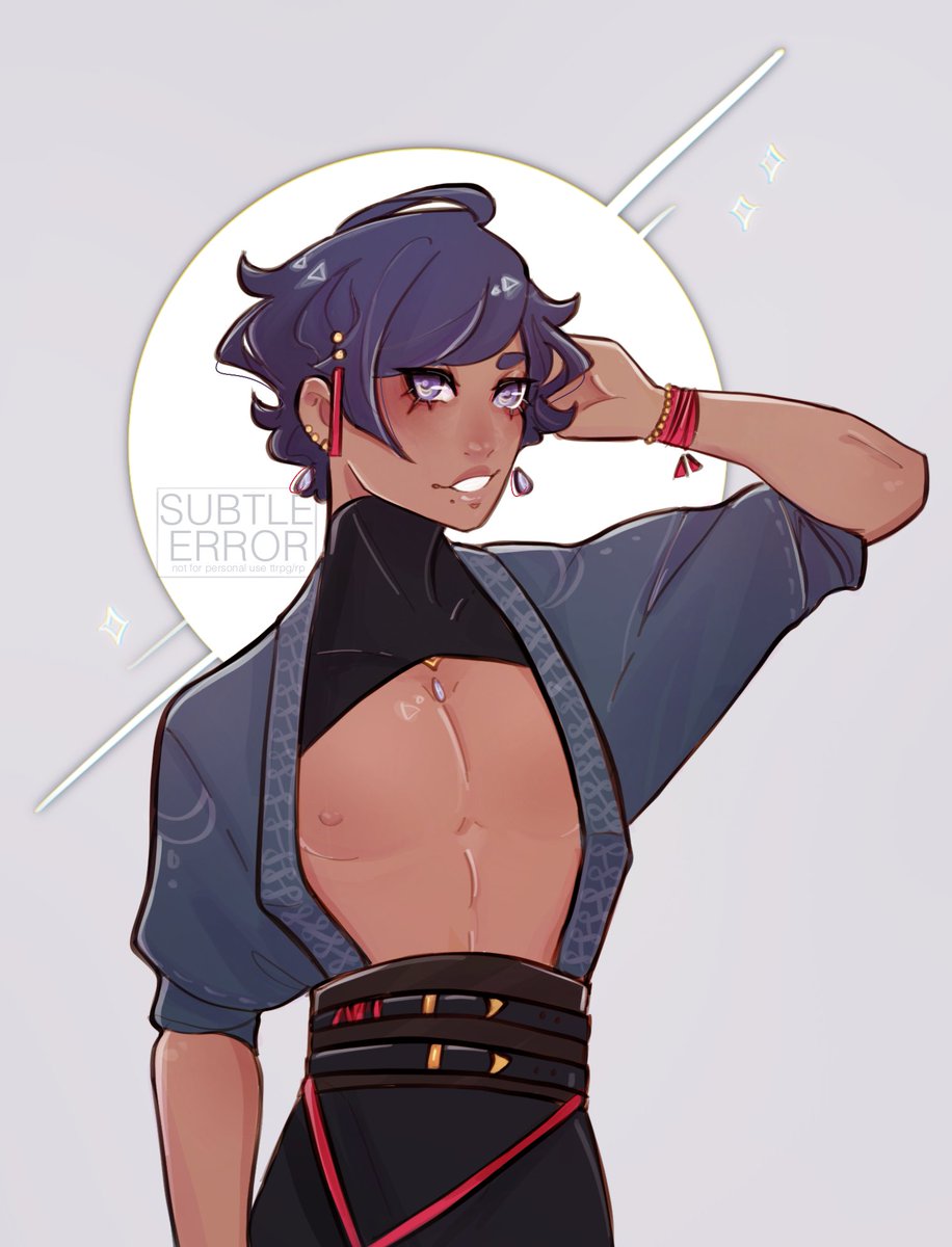 Figuring out how to draw again with blueberry boi 🫐 #DnD #DnDcharacter