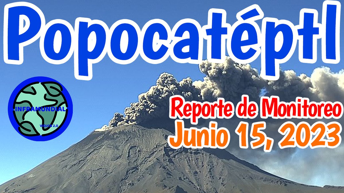 inframundialj's tweet photo. Volcán Popocatépetl
82 exhalaciones
438 minutos de tremor 
 ceniza en Hueyapan, Tetela del Volcán, Yecapixtla y Ayala en Morelos, además de Amecameca y Atlautla

#NuevoVideoINFRAMUNDIAL

https://t.co/X3htcWua69

#INFRAMUNDIAL https://t.co/jawilzGKG9