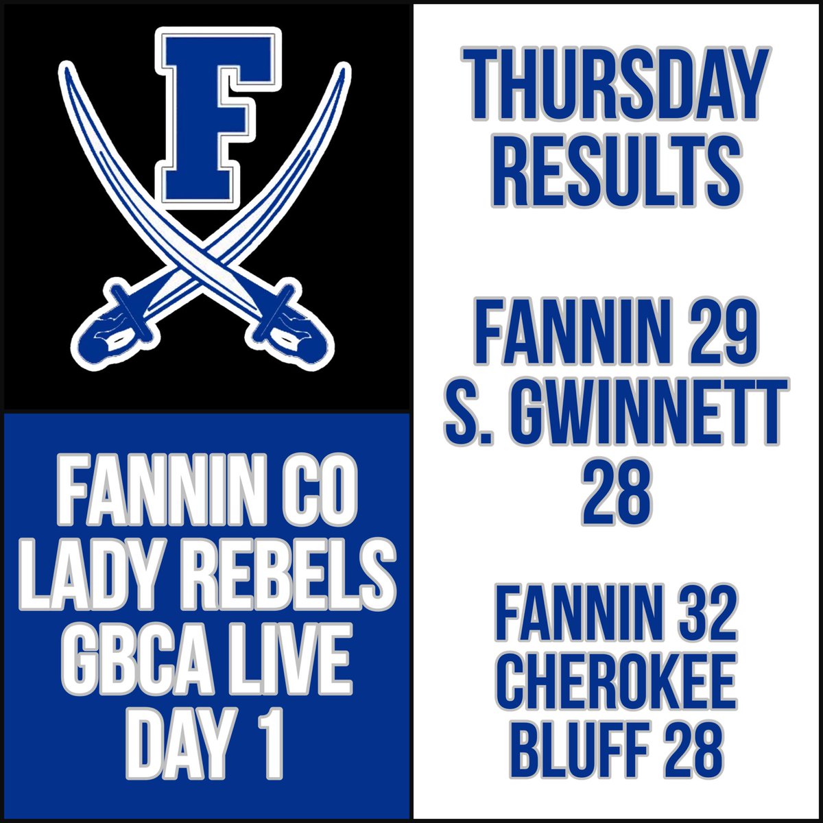 Great start to the live event with two come from behind wins today! Proud of our girls who really battled to go 2-0. Thank you to all the college coaches who came to watch us play. #gbcagirlslive #ladyrebelsbasketball
