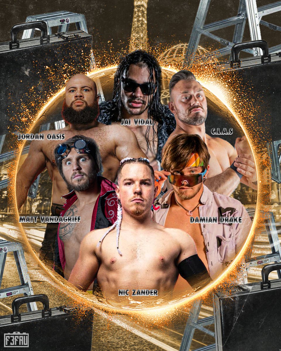 F3FAU's tweet image. 𝘾𝘼𝙎𝙃 𝙄𝙉 𝙏𝙃𝙀 𝘾𝘼𝙎𝙀 𝙇𝘼𝘿𝘿𝙀𝙍 𝙈𝘼𝙏𝘾𝙃 #FSW14 :  
@mattvanda209 𝙫𝙨 @niczanderyb 𝙫𝙨 @TheJaiVidal 𝙫𝙨 @DamianDrakeLV 𝙫𝙨 @TheJordanOasis 𝙫𝙨 @IAmCLAS_