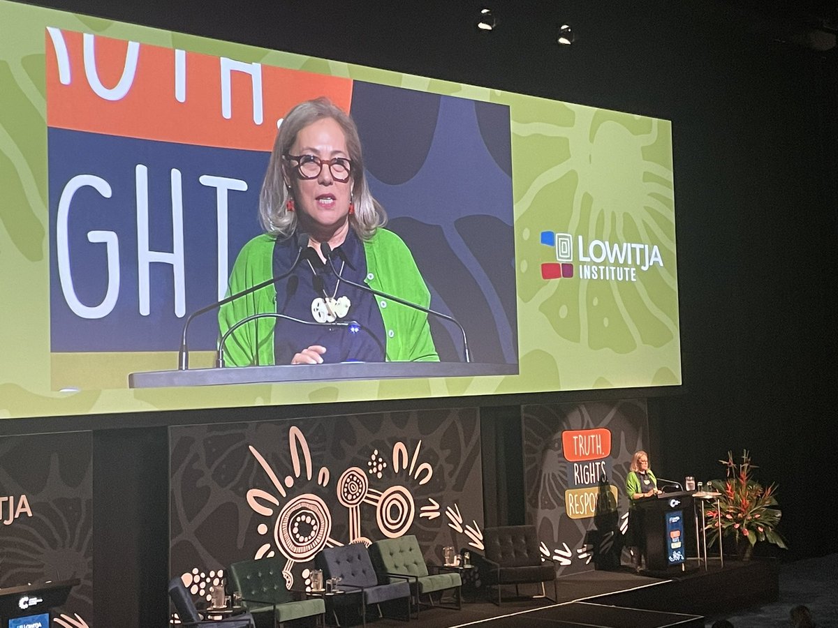 Linda Tuhiwai Smith speaks of the possibilities and limits of research and the place for activism for action. She reminds us of the responsibility of researchers to strengthen, grow and protect our Indigenous knowledges and people #Lowitja2023