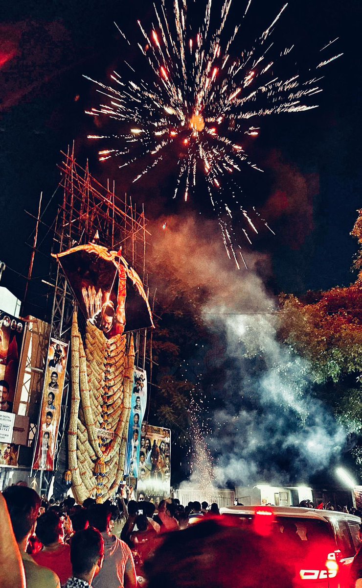 #Prabhas mania at Sudarshan 🔥🏹 

#Adipurush #PrabhasFans