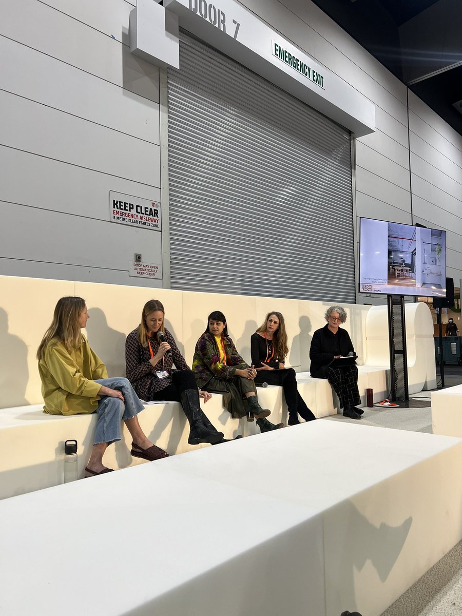 #DesignShowAustralia day 2! ✨ Head of Interior Design Jenni Woods leads today’s Industry Panel