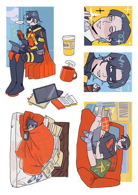 This week, shop highlight goes to the new batboys (OG3) stickers sheet ! You can grab them over :  They aren't on PO anymore since order has been placed so only on limited quantity until restock in September.  #batboys
